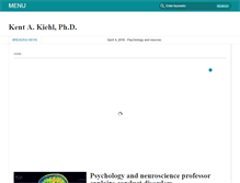 Tablet Screenshot of kentkiehl.com